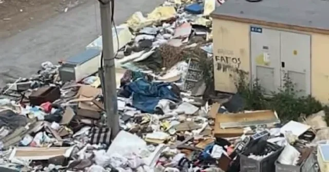 İzmir’de değişmeyen manzara: Karşıyaka’da okul yanındaki çöp dağı mide bulandırdı VİDEO İZLE