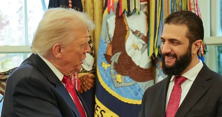 Trump tan Şara ya özel hediye