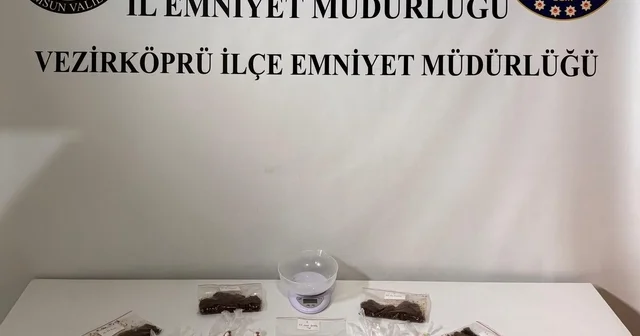 Zehir tacirine narkotik darbesi Samsun Haberleri