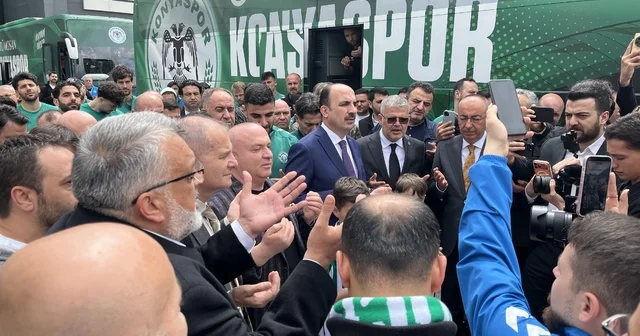 Konyaspor, kupa finali için Antalya ya uğurlandı Konya Haberleri