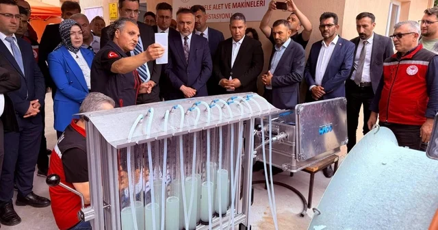 Türkiye nin ilk zirai mücadele test istasyonu Sarıgöl de açıldı Manisa Haberleri