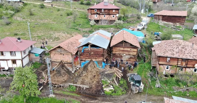 Göçen ahırın altında kalan kadın hayatını kaybetti, çok sayıda hayvan telef oldu Kastamonu Haberleri