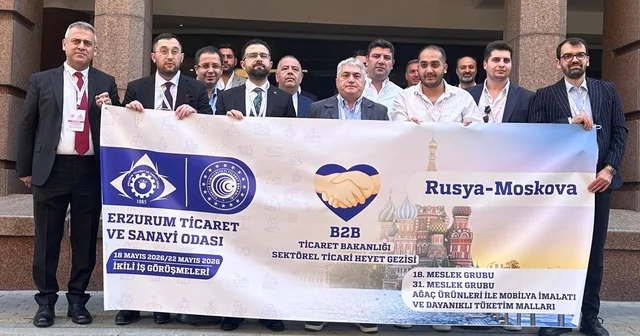 ETSO nun küresel ticaret seferberliği Rusya da iki ayrı grupla devam ediyor Erzurum Haberleri