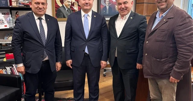 Körfez heyetinden Ankara da çıkarma Meclis te Milletvekili Canbey e ziyaret Balıkesir Haberleri
