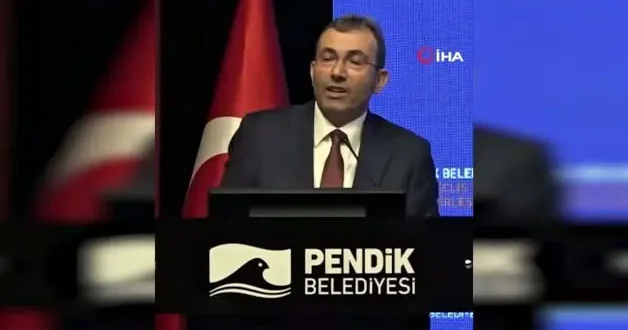 Pendik Belediye başkanı Ahmet Cin İBB nin Pendik metro hattını iptal etmesine tepki gösterdi