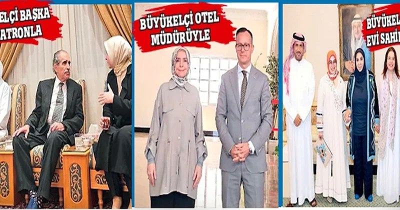 Tartışılan elçi randevuları: Şirket sahiplerini ziyaret edip paylaştılar! Sözcü Gazetesi