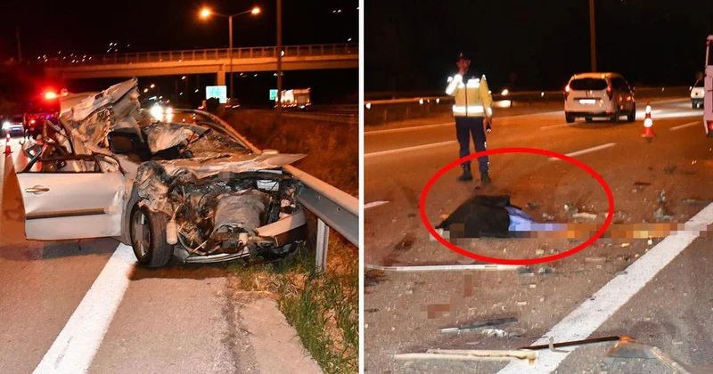 Tırla çarpışan otomobil hurdaya döndü: 18 yaşındaki genç hayatını kaybetti