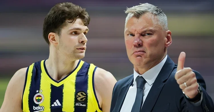Fenerbahçe Beko nun yıldızı Tarık Biberovic ten Jasikevicius sözleri: Antrenmanlara gelmeden önce 10 kahve içmiş gibi oluyor!