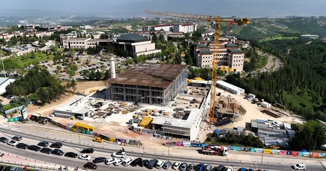 Umuttepe deki cami ve otopark inşaatı hızla ilerliyor Kocaeli Haberleri