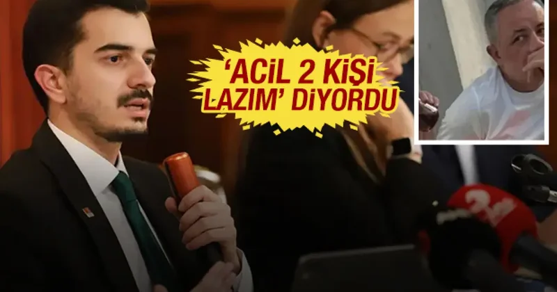 Acil 2 kişi lazım diyen Fuhuşçu Turgut CHP li Başkan a talimat vermiş: Sil abi. Ok