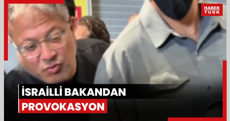 İsrailli bakandan provokasyon