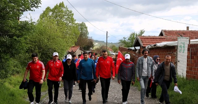 Bilecik te doğa yürüyüşü gerçekleştirildi Bilecik Haberleri