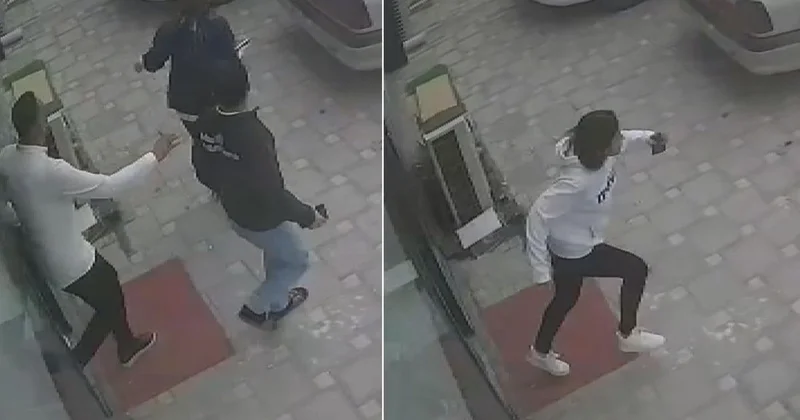 Malatya daki deprem anı kamerada! Herkes kendini sokağa attı