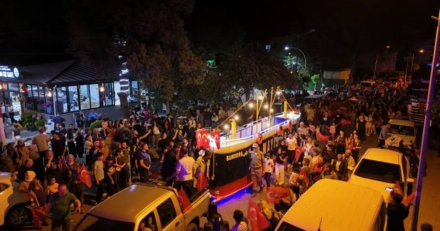 Bozdoğan sokaklarında Bandırma Vapuru coşkusu Aydın Haberleri