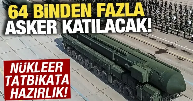 Rusya dan nükleer tatbikat! 64 binden fazla asker katılacak