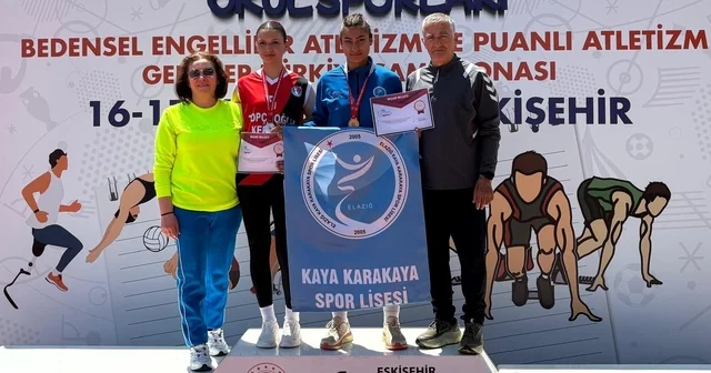 Elazığlı atletlerden Türkiye Şampiyonasında büyük başarı Elazığ Haberleri