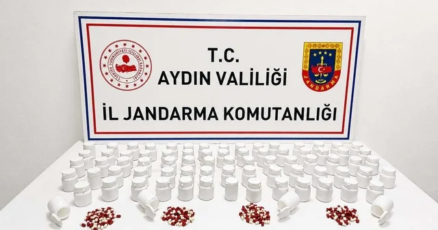 Efeler de 3 bin 939 adet uyuşturucu hap ele geçirildi Aydın Haberleri