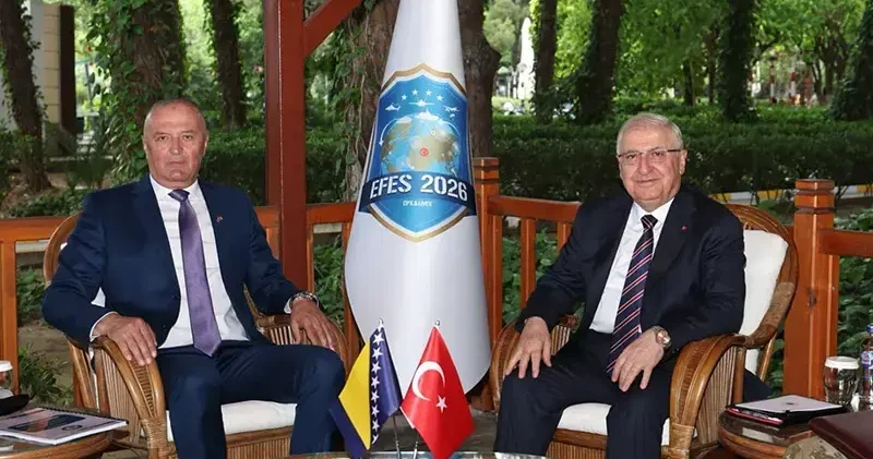 Bakan Güler, Bosna Hersek Savunma Bakanı Helez ile görüştü