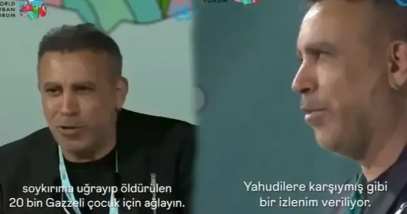 Haluk Levent in konuşmasına engel: Gazze soykırımını eleştirdi yayın kesildi!