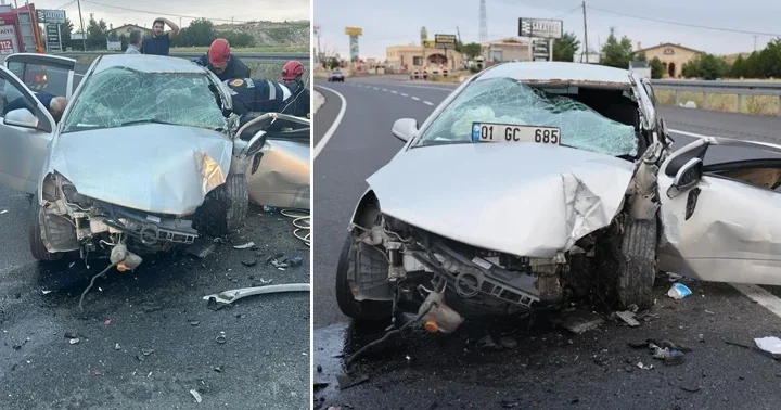 Nevşehir de feci kaza! Otomobil direğe çarptı: 1 çocuk hayatını kaybetti, 3 kişi yaralandı