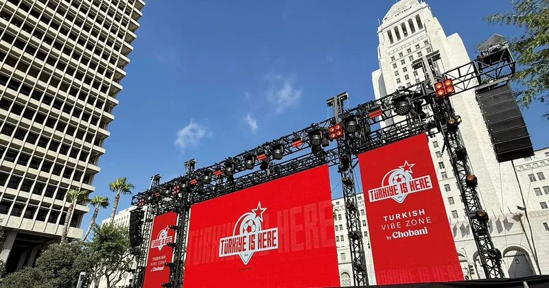 Los Angeles’ta dev etkinlik! Turkish Vibe Zone by Chobani kapılarını dünya kupası coşkusuyla açtı