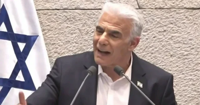 İsrail ana muhalefet lideri Lapid: Erdoğan İran da Netanyahu ya ders verdi VİDEO İZLE