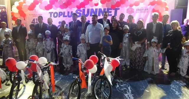 Kilis te geleneksel sünnet şöleni: 25 çocuk sünnet oldu Kilis Haberleri Habertürk Yerel Haberler