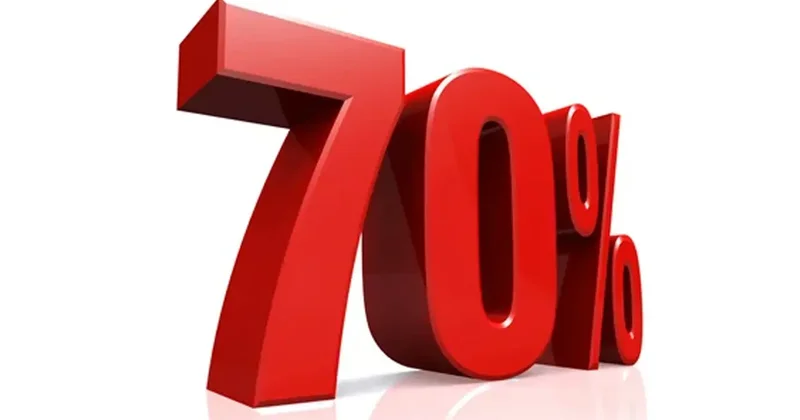 %70 e varan indirim yapılacak! Büyük fırsatı kaçırmayın