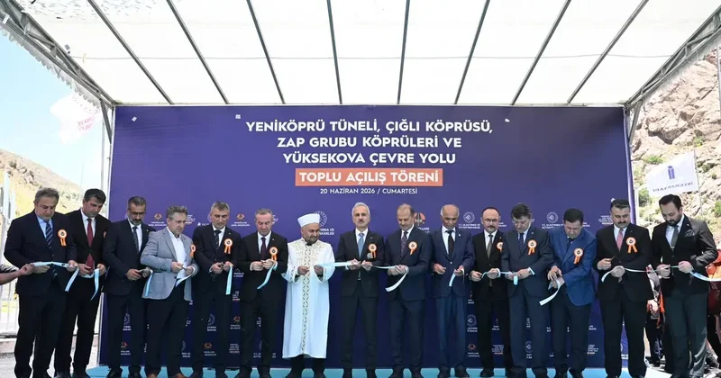 Hakkari ye Terörsüz Türkiye yatırımları! Bakan Uraloğlu toplu açılış töreninde konuştu