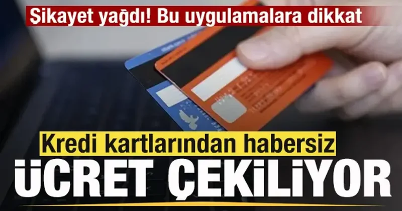 Bu uygulamalara dikkat! Kredi kartlarından habersiz ücret çekiliyor!