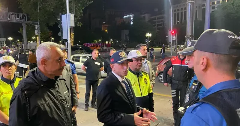Ankara Emniyet Müdürü Yüksek, zirve öncesi emniyet tedbirlerini inceledi