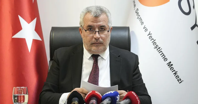 ÖSYM Başkanı Ersoy uyardı: Sınava geç kalmayın