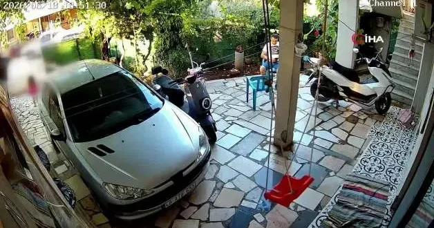 Fethiye de kan donduran görüntüler: Çocuklarının gözü önünde babalarını öldürdü