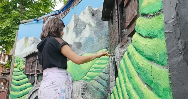 Rize de sokakların güzelliği Gamze öğretmenden sorulur Rize Haberleri Habertürk Yerel Haberler