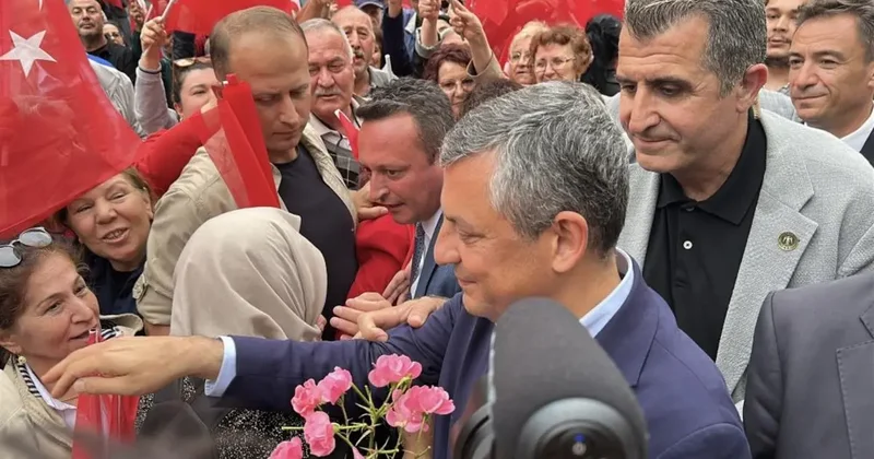 CHP Grup Başkanı Özgür Özel Burdur da