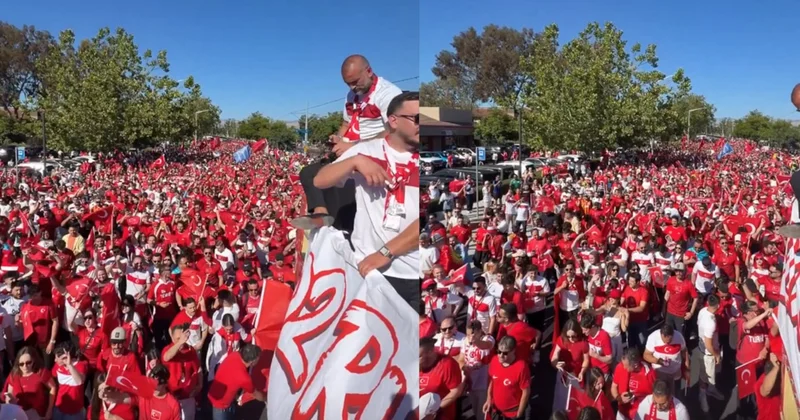 San Francisco’da dünyayı şaşırtan Türk yürüyüşü! Binlerce Türk İzmir marşıyla yürüdü Sözcü Gazetesi