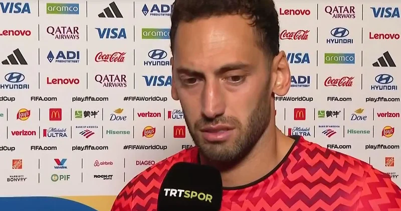 Vuruyoruz olmuyor, denedik olmuyor diyen Hakan Çalhanoğlu ndan veda