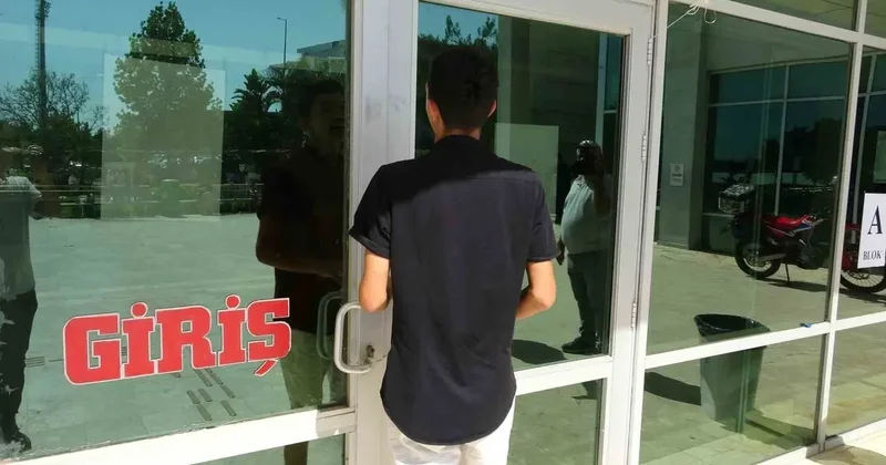 Sınavı saniyelerle kaçırdı, denemedik kapı bırakmadı