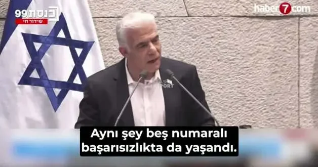 Tel Aviv de Türkiye tartışması... Lapid den Netanyahu ya Erdoğan eleştirisi: Diplomasi dersi verdi