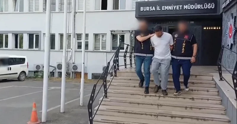 Kırmızı bültenle aranan firari hükümlü Bursa da yakalandı