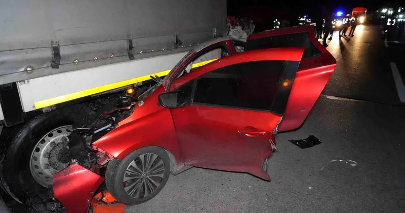 Edirne de Trafik Kazası: Sürücü Hayatını Kaybetti