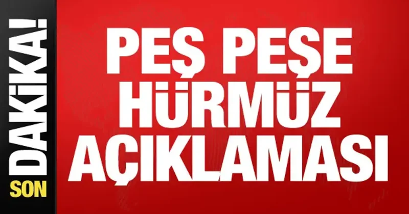Hürmüz krizinde yeni gelişme! Yeniden kapatıldı, ABD den dikkat çeken mesaj