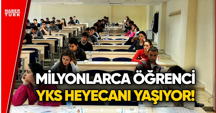 2.5 Milyon Aday Ter Döküyor: YKS Heyecanı Başladı