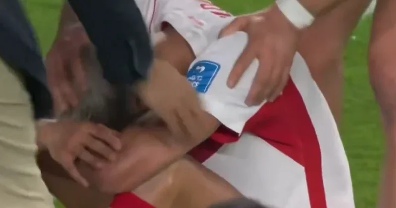 Milli oyuncu gözyaşlarına boğuldu: Hüngür hüngür ağladı Futbol Haberleri