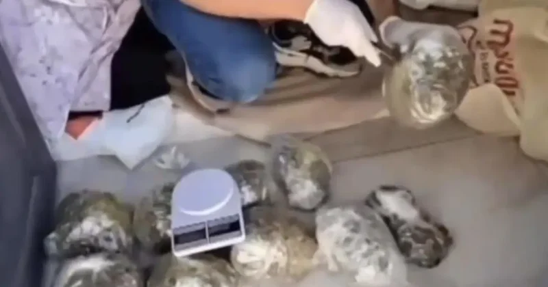 Gaziantep’te 22 kilo uyuşturucu ele geçirildi: 8 şahıs tutuklandı