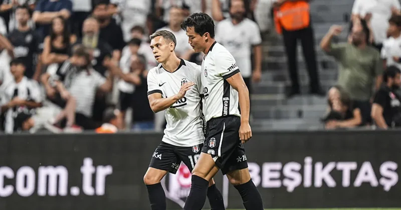 SON DAKİKA Beşiktaş evinde farklı kazandı! Kauno Zalgiris karşısında tur kapısını araladı