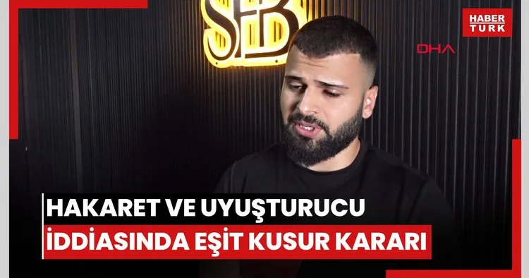 Hakaret eden ile uyuşturucu kullandığı iddia edilen eş eşit kusurlu sayıldı