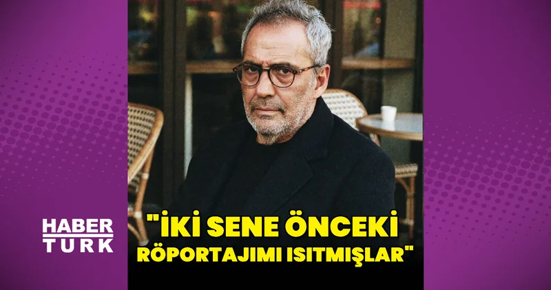Yavuz Bingöl: İki sene önceki röportajımı ısıtmışlar