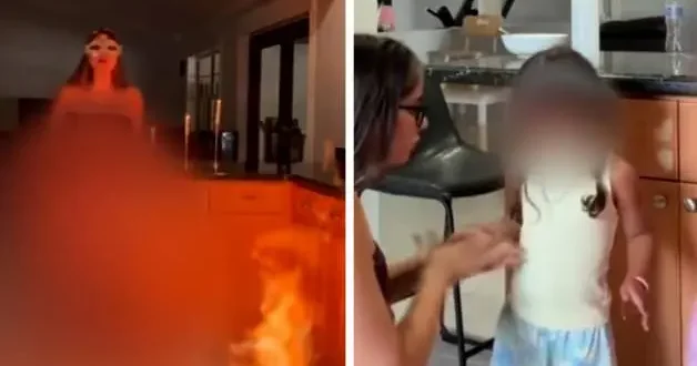 ABD de bir kadın çocuğunun ellerine sıcak mum döküp evi yakma suçlamasıyla tutuklandı