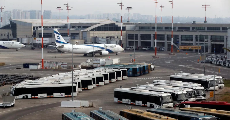 İsrail de Ben Gurion Havalimanı’nda çalışanlar iş bıraktı: Gelen uçuşlar durduruldu